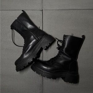 Black Thursday Boot co. Combat Ankle Boots